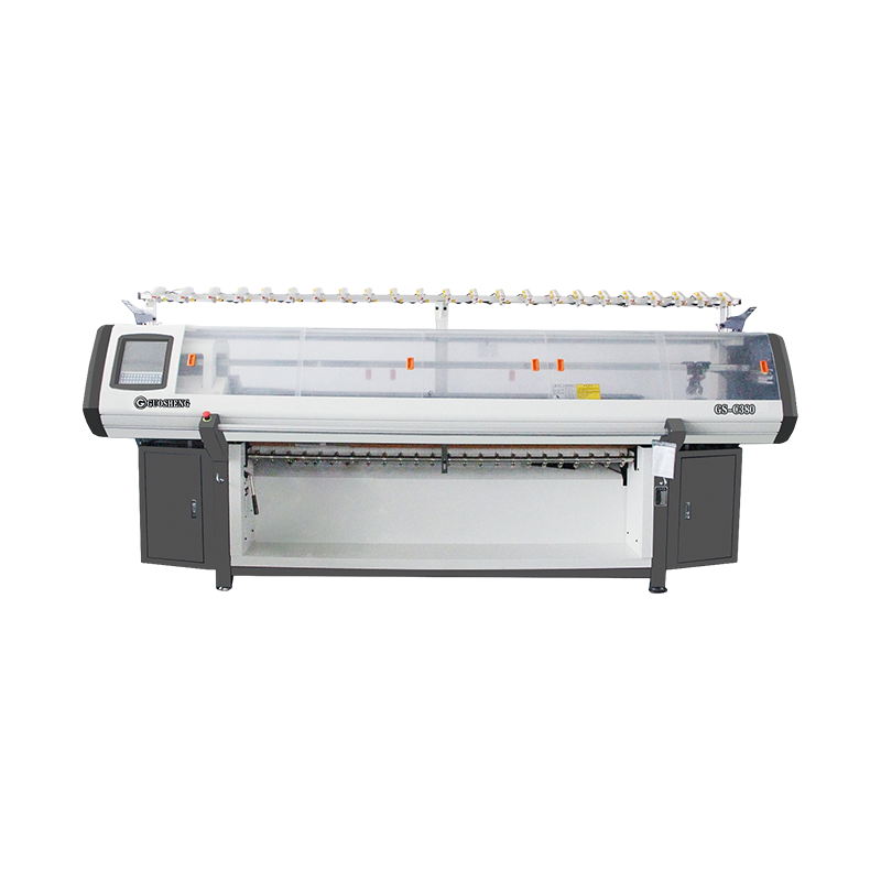 GS-C380 80-дюймовая трехсистемная полнофункциональная машина для вязания воротников