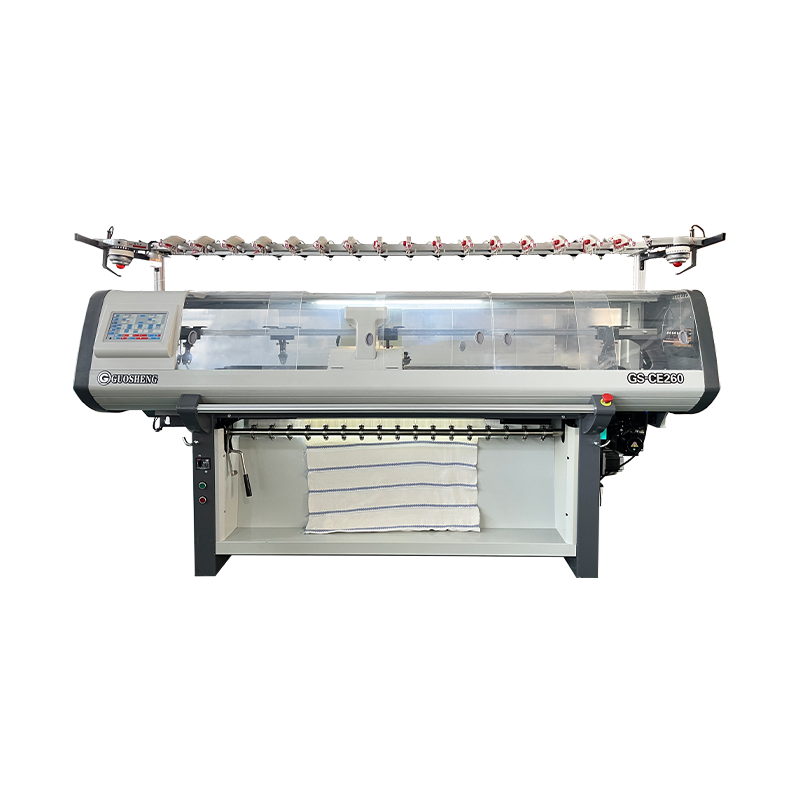 GS-CE260 60-дюймовая экономичная машина для вязания воротников с двойной системой