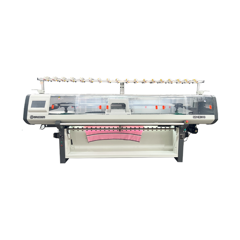 GS-CE380 80-дюймовая экономичная трехсистемная вязальная машина для воротников