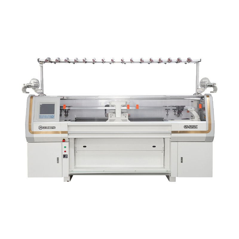 GS-S252C 52-дюймовая двухсистемная машина для вязания свитеров снизу вверх с составной иглой