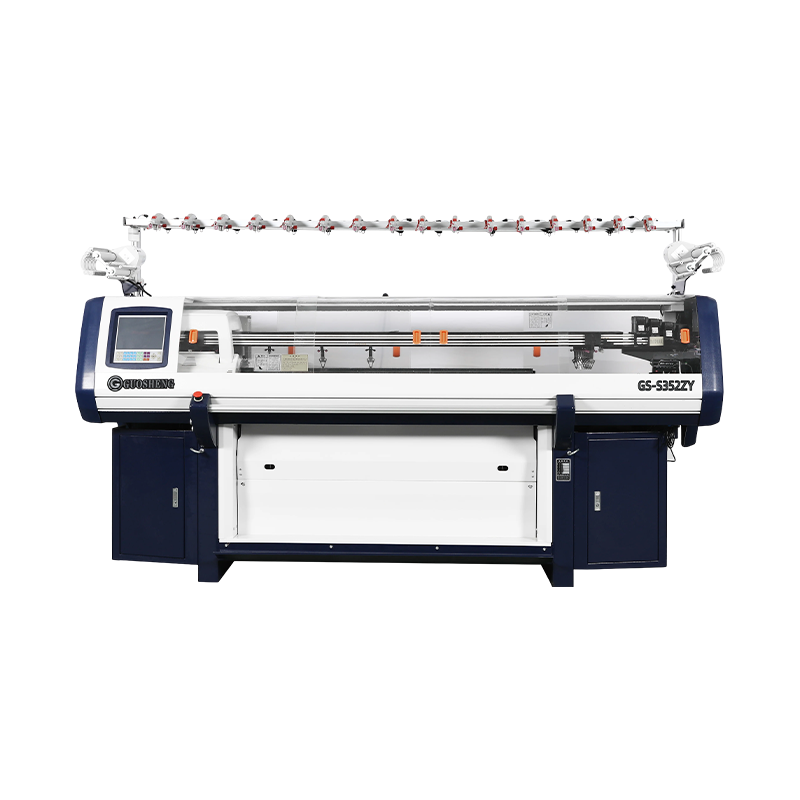 GS-SA352C 52-дюймовая трехсистемная интеллектуальная машина для вязания свитеров с подачей пряжи