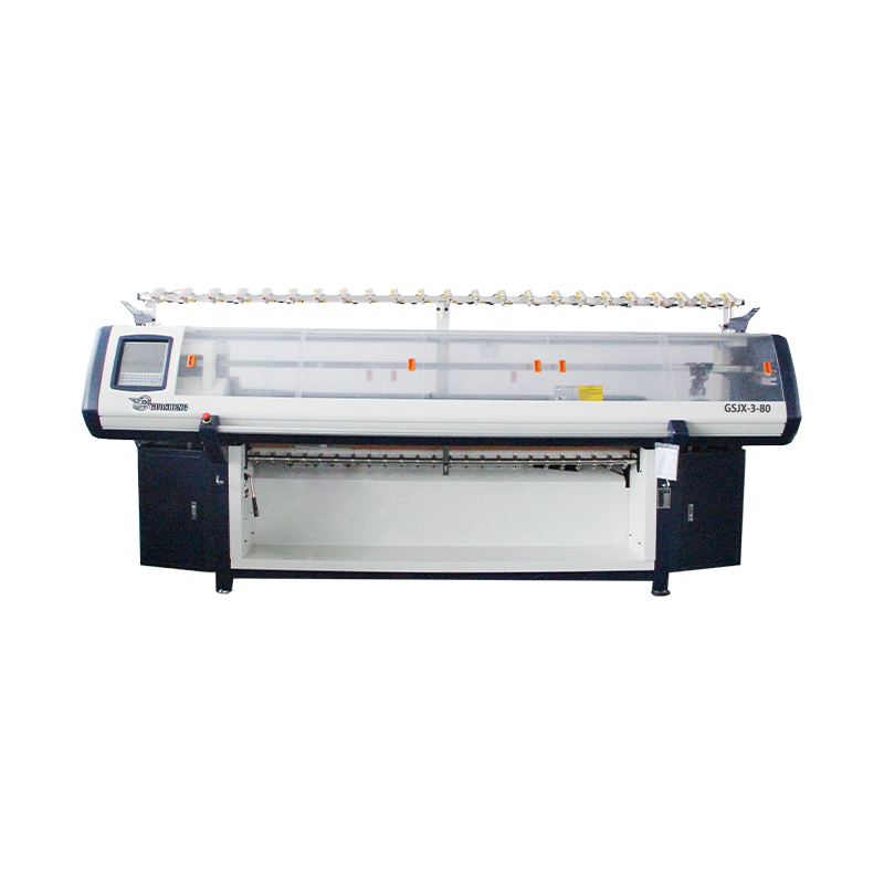 GS-C380 80-дюймовая трехсистемная полнофункциональная машина для вязания воротников